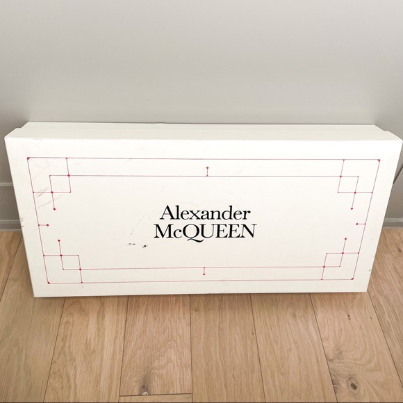 Alexander McQueen Over the Knee Knee-High Leather Boots - Picture 12 of 13